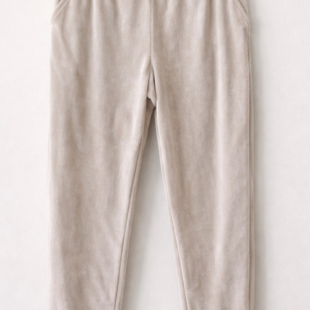 Time and Tru Velour Jogger Pants – Size Large (12–14)